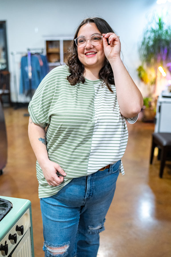 Spring Rush Striped Top