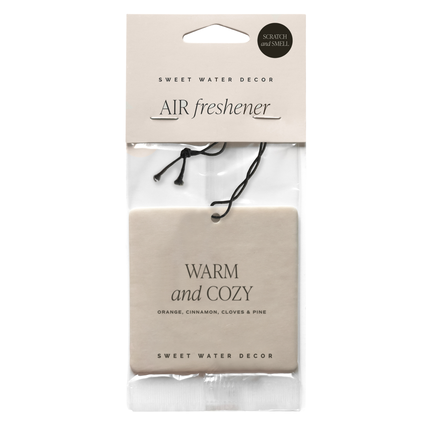 Warm and Cozy Hanging Air Freshener