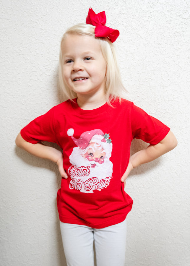 Better not Pout Toddler Graphic Tee