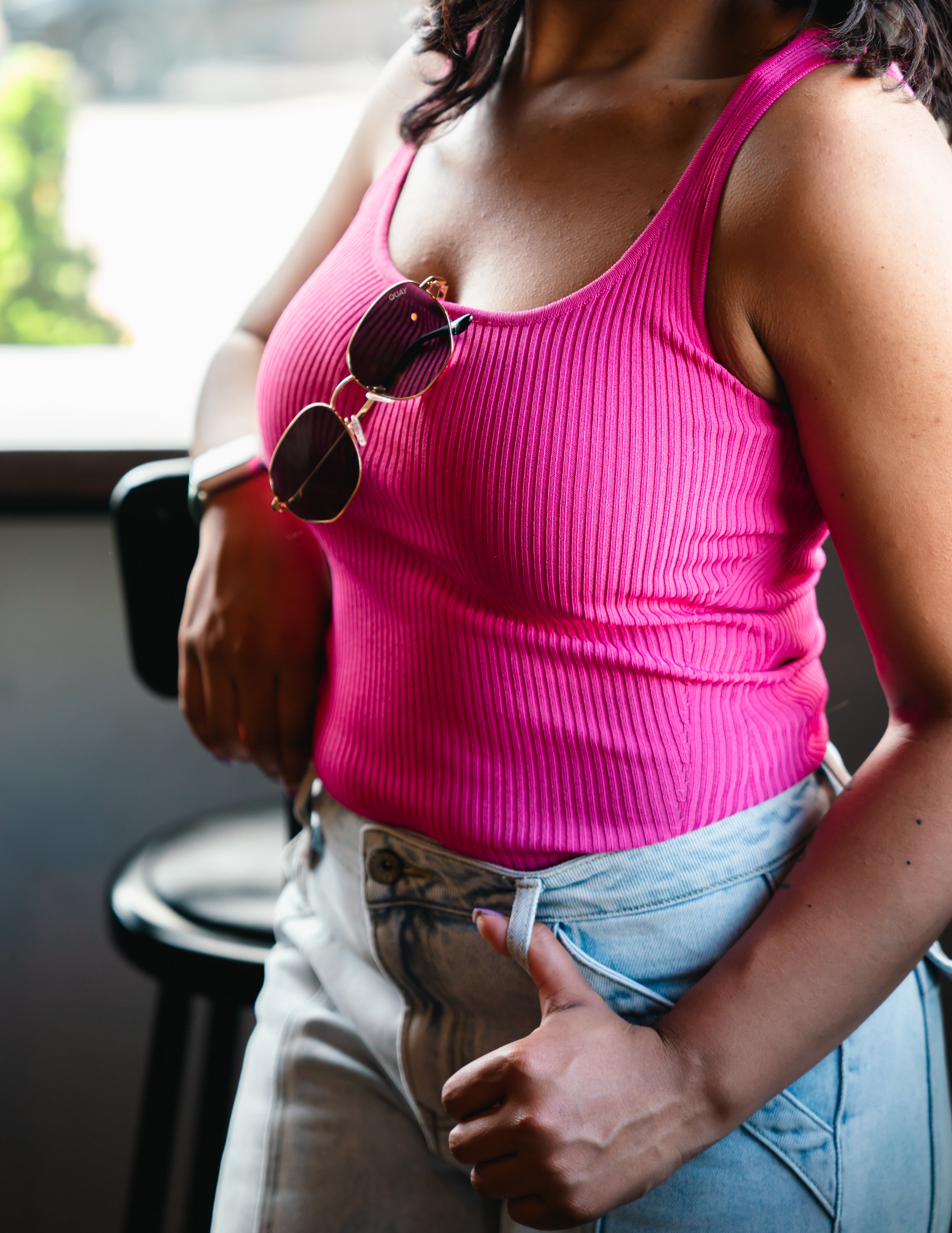 Hot in Here Pink Tank