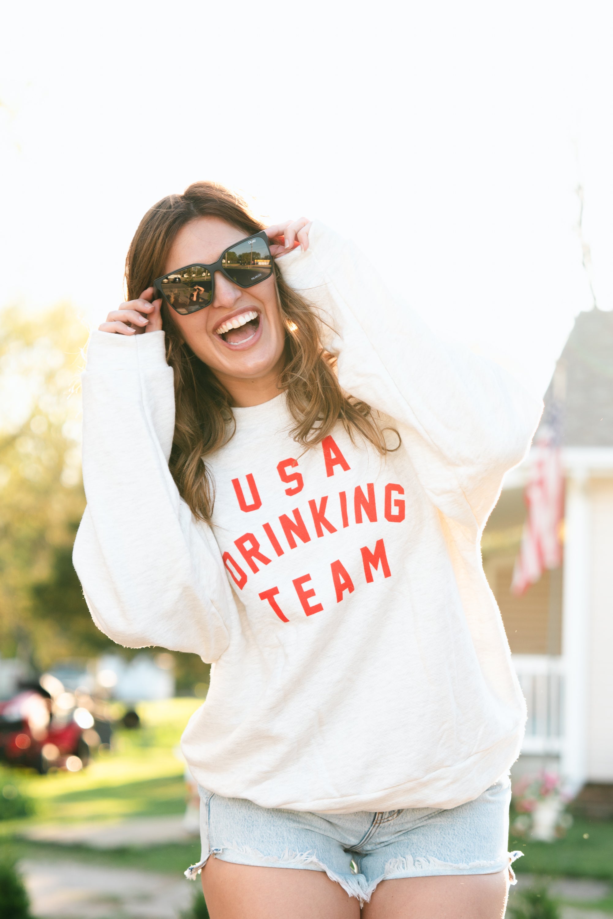 USA Drinking Team Lightweight Sweatshirt