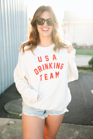 USA Drinking Team Lightweight Sweatshirt