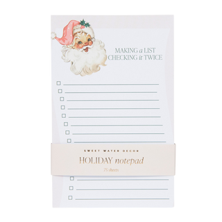 *NEW* Vintage Santa Notepad - Christmas Stationery & Gifts